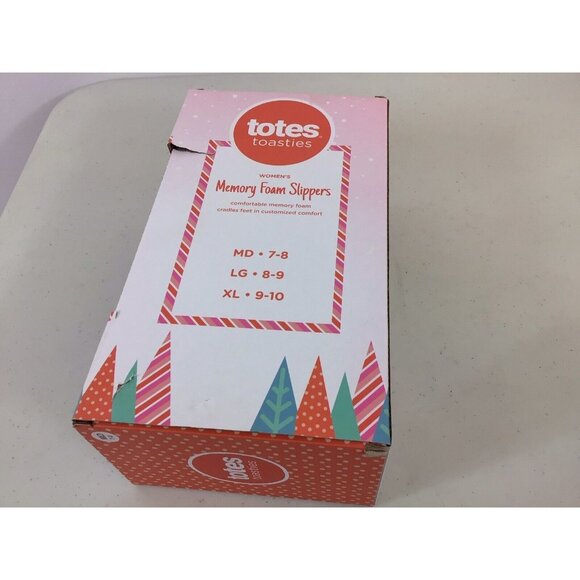 Totes Slippers Memory Foam Womens 8 NEW - Picture 3 of 6